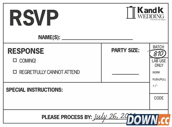 创意DIY:将旧胶卷筒改造成婚礼请柬