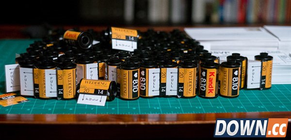 创意DIY:将旧胶卷筒改造成婚礼请柬