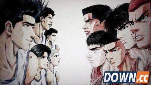 快快来欣赏！精彩沙画版灌篮高手插画