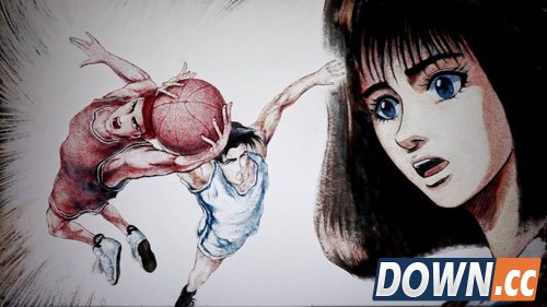 快快来欣赏！精彩沙画版灌篮高手插画