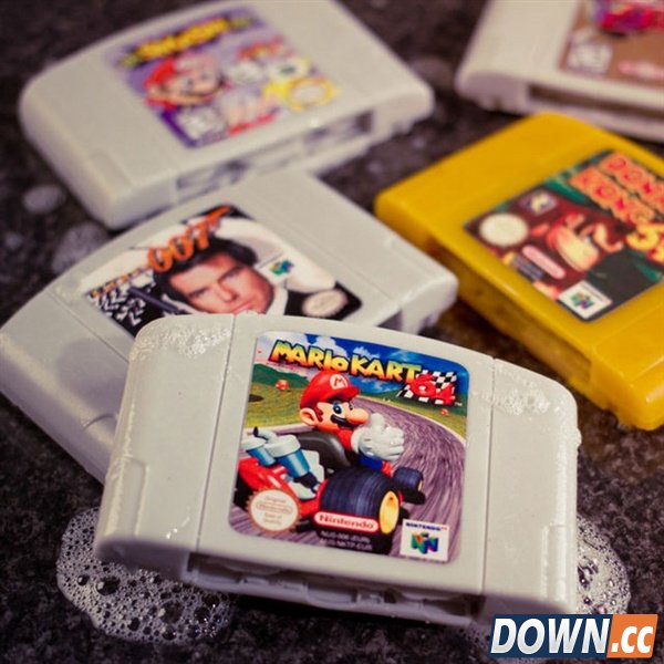 这是游戏卡带? NO!它只是肥皂