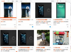 王尼玛暴米花手机淘宝标价30000000元