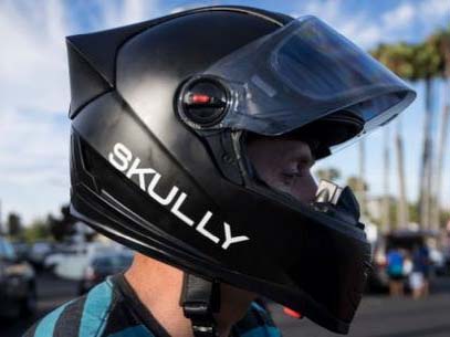 世界首款HUD增强现实头盔 方便导航倒车