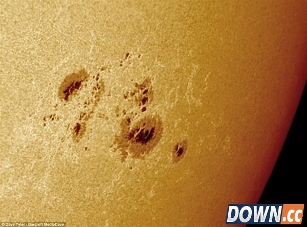 英七旬老人自家花园拍摄太阳耀斑:壮观