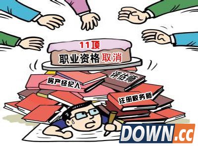 职业资格许可2015年全取消 终于不用考证了