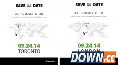 黑莓邀请函：9月24日将发布智能新机Passport