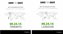 黑莓邀请函：9月24日将发布智能新机Passport