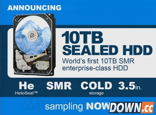 单碟2TB？10TB硬盘幸福降临！