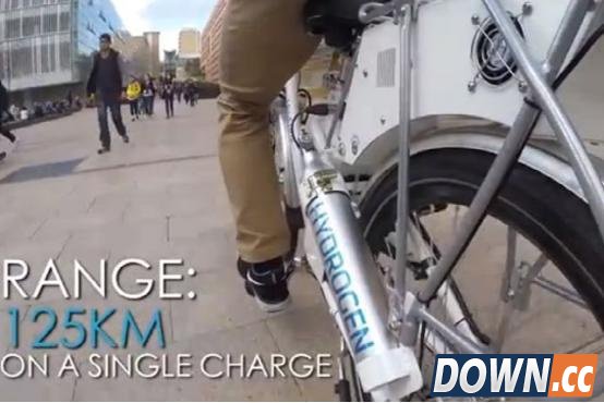 新一代氢燃料电池自行车:2美元可跑128公里