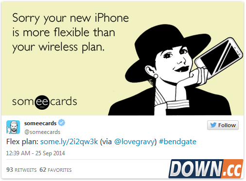 [图+视频]全民恶搞“弯的Phone”：iPhone 6弯折测试已被玩坏