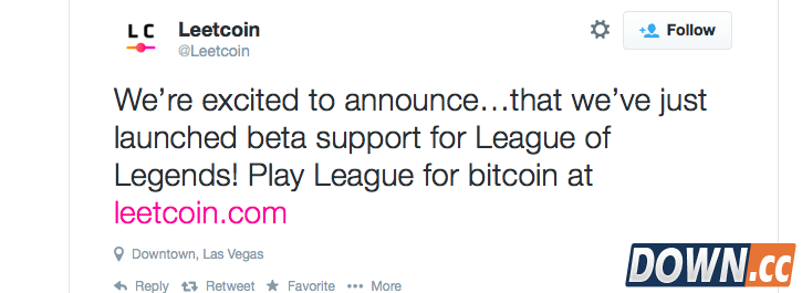 比特币正式支持LOL 玩英雄联盟耍比特币