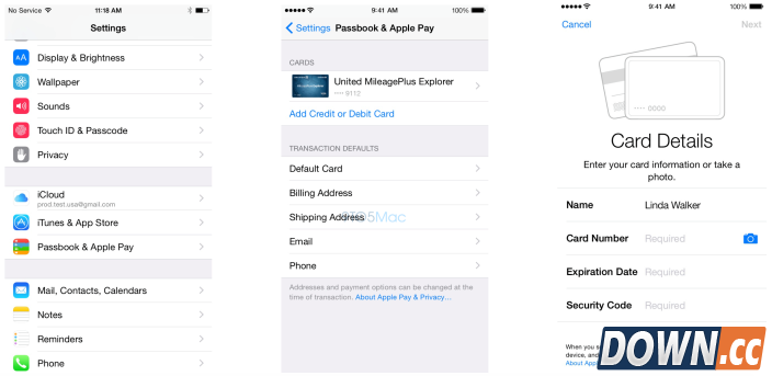 苹果Apple Pay支付服务设置方法及部分功能曝光