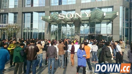 索尼移动部分员工抗议裁员不公