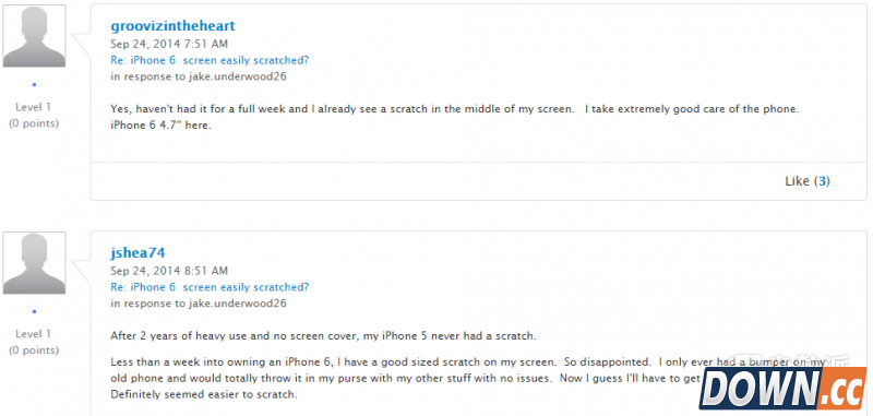 iphone6又现刮花门 比iphone5更容易刮花