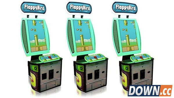Flappy Bird投币街机版 游戏厂商赚翻了