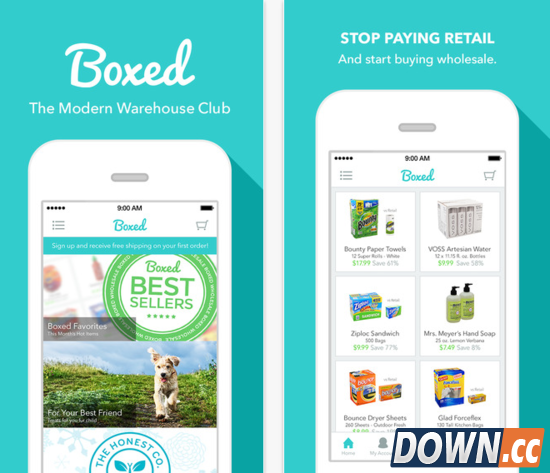 批发超市Boxed移动端近日获2500万美元B轮融资拓展物流