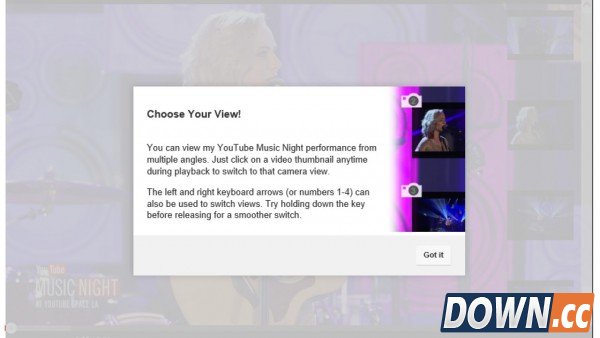YouTube将推新功能：用户可自主选择观看角度