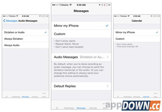 Apple Watch详细功能曝光 iOS 8.2告诉你 