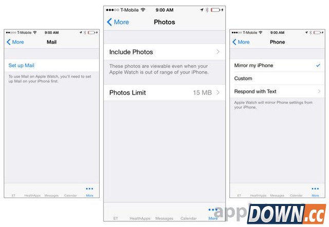 Apple Watch详细功能曝光 iOS 8.2告诉你 