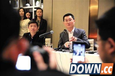 马化腾拒绝评论马云，首次回应举报快播,互联网的一些事
