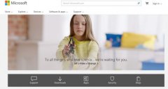 微软修改官网主页界面：妇女影响技术