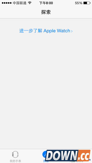 升级了ios8.2后 手机上的Apple Watch应用是干吗的 
