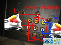 天猫魔盒AV线正确接法教程