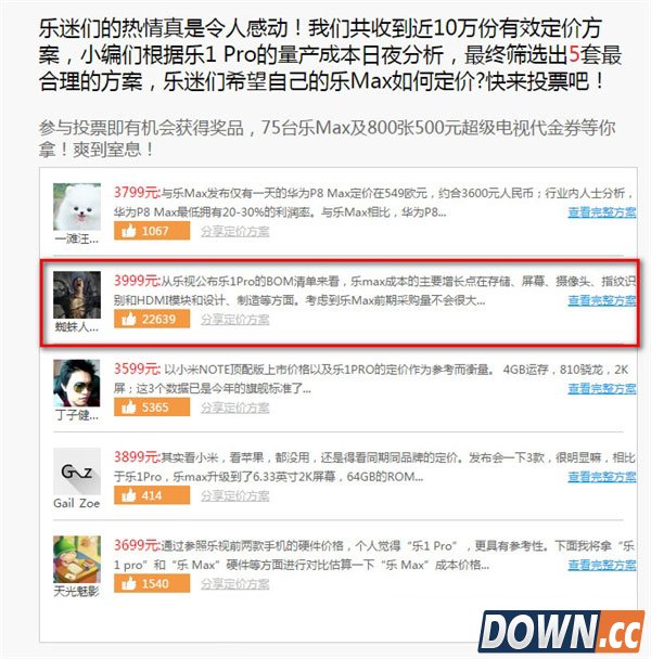 乐视6.33寸最强手机定价曝光！真想不到