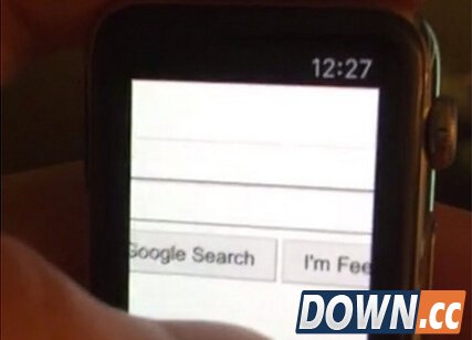 苹果手表还能浏览网页?applewatch经黑客篡改植入浏览器