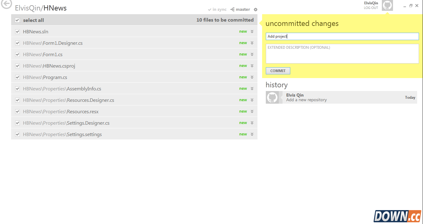 Github for Windows使用介绍