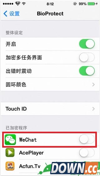 微信指纹解锁怎么弄成,iPhne6微信指纹解锁怎么设置 微信指纹解锁怎么弄