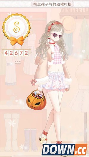 暖暖环游世界孩子气的打扮