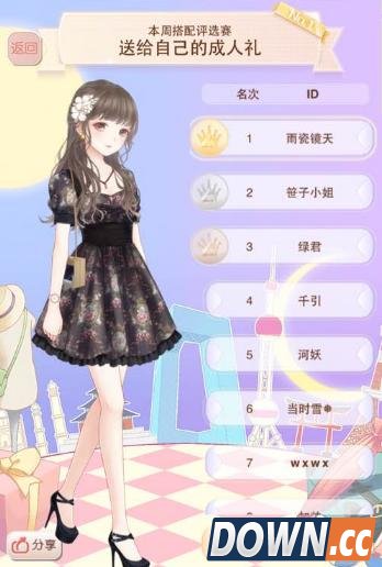 送给自己的成人礼评选赛攻略