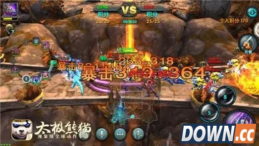 太极熊猫坐骑战斗图片