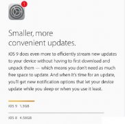 苹果ios9系统内存不足将自动删除数据支持恢复