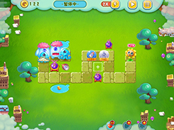 《花儿与少年》绿地主题第4关完美通关攻略