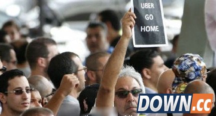 法国的士司机发起反uber活动,优步