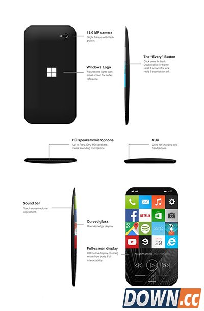 Win11手机概念图