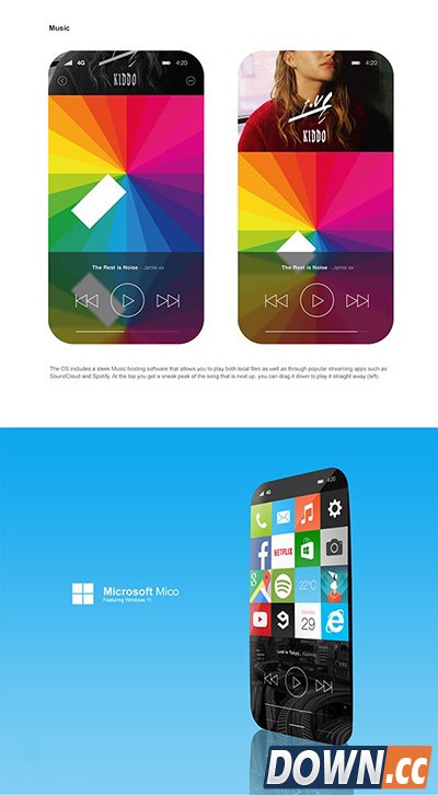 Win11手机概念图