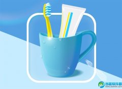 adobe photoshop cs5制作蓝色清爽口杯精品教程