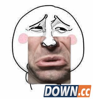 美图秀秀下巴贴纸傻瓜p图教程