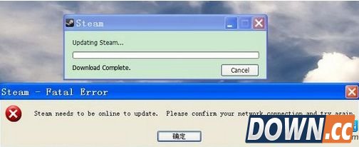 steam为什么升级失败