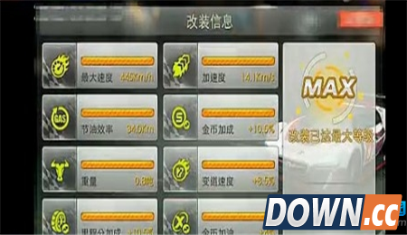 天天飞车雷电R车属性