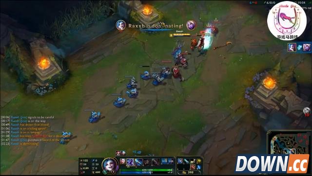 LOL老外人机6分钟结束游戏