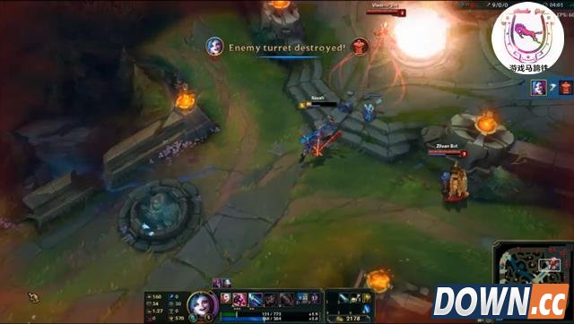 LOL老外人机6分钟结束游戏