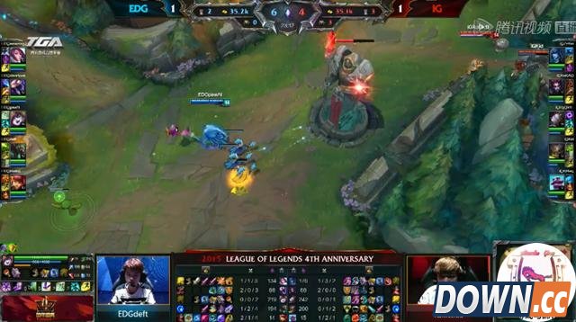 lol EDG拿到中国第二张S5门票