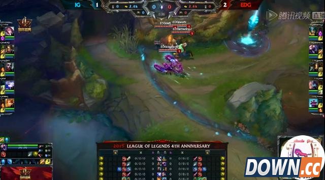 lol EDG拿到中国第二张S5门票