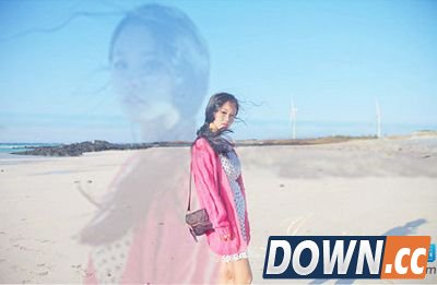 美图秀秀幻影双重曝光照片做法