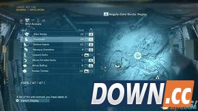 合金装备5：幻痛 全动物收集攻略 怎么收集全部动物