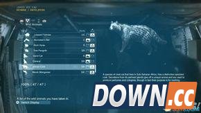 合金装备5：幻痛 全动物收集攻略 怎么收集全部动物